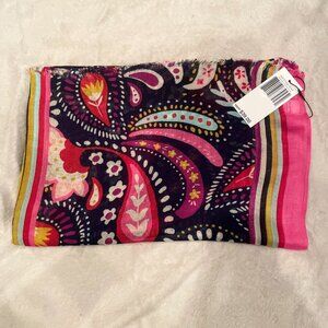 Vera Bradley Soft Fringe Scarf, Painted Paisley